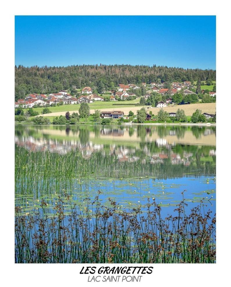 La Parenthese Vue Lac Les Grangettes Bagian luar foto